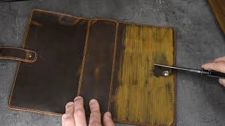 How To Distress Leather [upl. by Salvay]