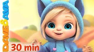 🍉 Baby Videos  Cartoon  Nursery Rhymes by Dave and Ava 🍉 [upl. by Nerral512]