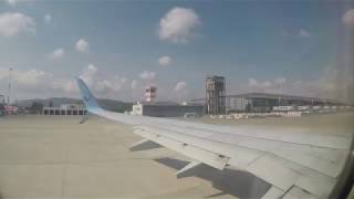 Take off Dalaman Airport Turkey DLM [upl. by Koeppel]