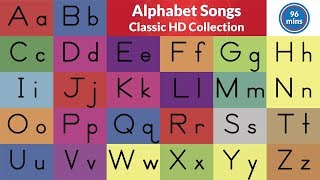 Alphabet Songs  ABC Song Collection  Teach the Letters and Sounds [upl. by Laundes]