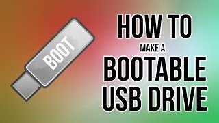 How to create a bootable USB Drive [upl. by Caine141]