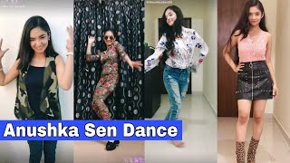 Anushka Sen Latest Dance LIKE APP Videos  Anushka Sen Dance Videos [upl. by Herwick937]