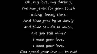 Roy Orbison  Oh my love my darling Lyrics [upl. by Anrol359]