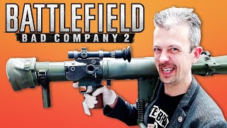 Firearms Expert Reacts To Battlefield Bad Company 2’s Guns [upl. by Daj270]