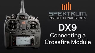 Spektrum Instructional Series  How To Upgrade your DX9 for TBS Crossfire Using CRSF Protocol [upl. by Koss]