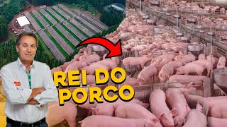 Esse é o MAIOR criador de PORCOS do BRASIL  Conheça o Rei dos Suínos [upl. by Anig]