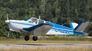 Beechcraft 35 Bonanza Takeoff [upl. by Jacy]