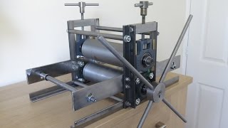 How to Make an Etching and Lino Printing Press [upl. by Klimesh937]