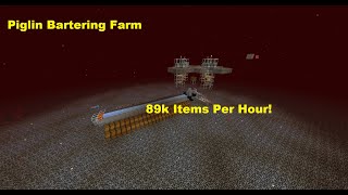 Simple And Efficient Bartering Farm Minecraft 1214 [upl. by Rimidalv]