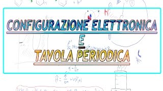 Configurazione elettronica e tavola periodica [upl. by Ailahtan914]