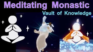 Sky Quest  Relive this spirit memory from Vault of Knowledge  Meditating Monastic Levitate [upl. by Anerom498]