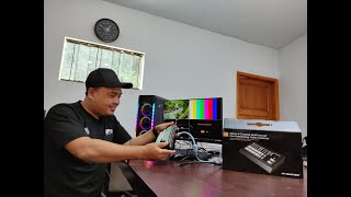 review AVMATRIX HVS0402U 4CH HDMI MINI SWICER LIVE STREAM wajib punya ini kualitas mantap [upl. by Bostow]