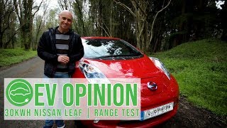 30kwh Nissan Leaf  Range Test amp Review [upl. by Oimetra]