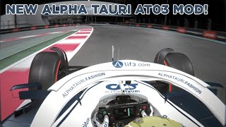 New Alpha Tauri AT03 Mod For Assetto Corsa [upl. by Nellaf920]