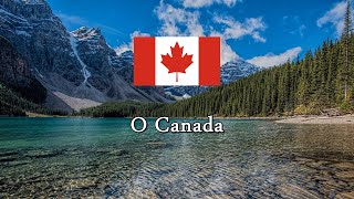 National Anthem of Canada  O Canada  PRE 2018 LYRICS [upl. by Venetis]