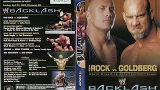 WWE Backlash 2003 DVD Review [upl. by Nwahsat]