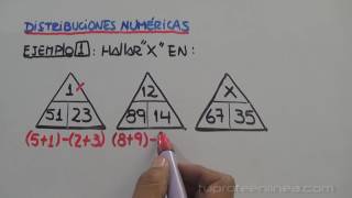 ANALOGÍAS Y DISTRIBUCIONES NUMÉRICAS  Diferentes Casos [upl. by Aryahay]