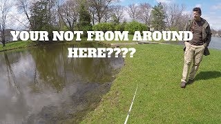 Guy Tries To Kick Me Out For Fishing In My Own Pond [upl. by Johst247]