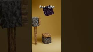 Minecraft vs REAL LIFE Simulations [upl. by Natsirt]