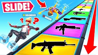 SLIDING For LOOT Game Mode in Fortnite [upl. by Itram]