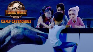 Jurassic World’s Scariest Dinosaur Attacks Part 1 in 4K HDR  Jurassic World [upl. by Akenaj]