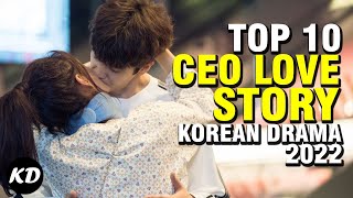 Top 10 Korean Dramas About CEO Story [upl. by Nalym]