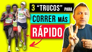 🚀 Cómo MEJORAR la VELOCIDAD CORRIENDO 3 quottrucosquot que funcionan ✅ [upl. by Alegre558]