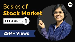 Basics of Stock Market For Beginners Lecture 1 By CA Rachana Phadke Ranade [upl. by Whitford]