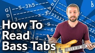 Bass Tabs Everything You Need To Know To Get Started Reading Bass Tabs [upl. by Llertnod]