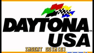 Daytona USA Arcade  Attract Theme Lets Go Away [upl. by Nahtnaoj613]