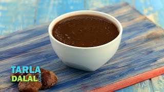 Khajur Imli Chutney Sweet Chutney by Tarla Dalal [upl. by Eno871]