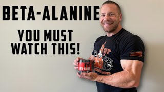 Beta Alanine  Youre Taking It WRONG [upl. by Air973]