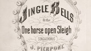 JINGLE BELLS Original 1857 Lyrics amp Chorus Tom Roush [upl. by Edd]