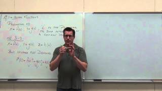 Calculus 3 Lecture 121 An Introduction To Vector Functions [upl. by Aerbma]