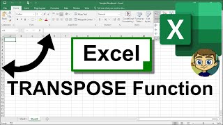 The Excel TRANSPOSE Function [upl. by Soracco300]