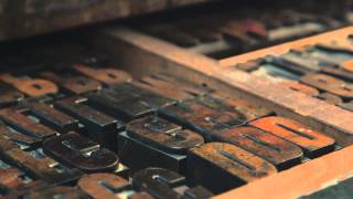 HowTo Use a Letterpress [upl. by Learsiy]