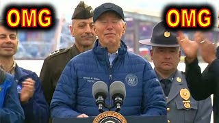 Joe Biden INSULTS Baltimore TODAY at the Key Bridge [upl. by Lehte]