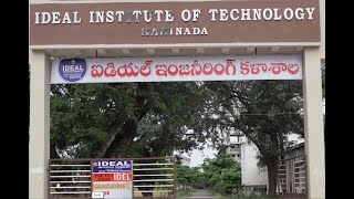 IDEAL INSTITUTE OF TECHNOLOGY KAKINADA [upl. by Schram]