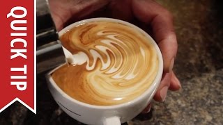 How to Create Latte Art [upl. by Arimat]