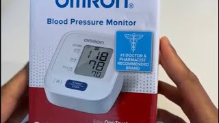 Omron 3 Series Blood Pressure Monitor  How to Use [upl. by Alegnat]