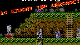 10 GIOCHI TOP ARCADE MAME IN 4 MINUTI by SalaGiochi 1980 [upl. by Alcott]