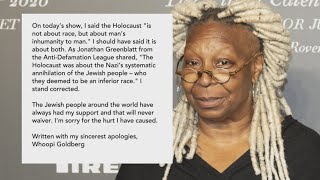 The View Whoopi Goldberg APOLOGIZES for Holocaust Comments [upl. by Clie]