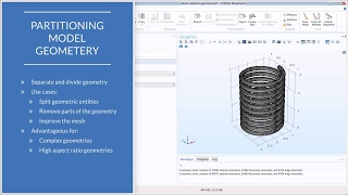 How to Use Partition Operations in COMSOL Multiphysics® [upl. by Llerred]