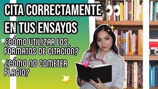 ¿CÓMO UTILIZAR CITAS EN ENSAYOS  LA SECTA DE LOS LIBROS [upl. by Ontine95]