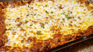 Homemade Lasagna Recipe  Easy amp Delicious  The simple way [upl. by Marsden]