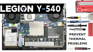 Lenovo Legion Y540 Thermal Repaste Tutorial [upl. by Malanie710]