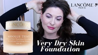 Lancôme Absolue Makeup Cream Foundation REVIEWFIRST IMPRESSION [upl. by Zsolway]