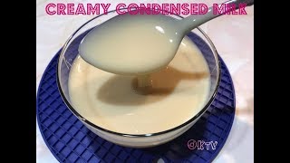 HOW TO MAKE CONDENSED MILK FROM SCRATCH  ONLY TWO INGREDIENTS SO EASY [upl. by Colleen]