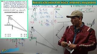 Estática y Dinámica Problemas tipo DECOparte 1 [upl. by Nelag]