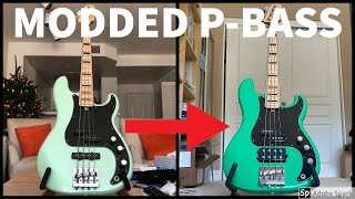 Fender PJ Bass Modded with Musicman Humbucker [upl. by Yehudi]